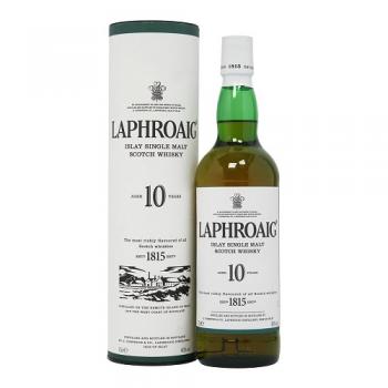 Laphroaig 10 islay khói